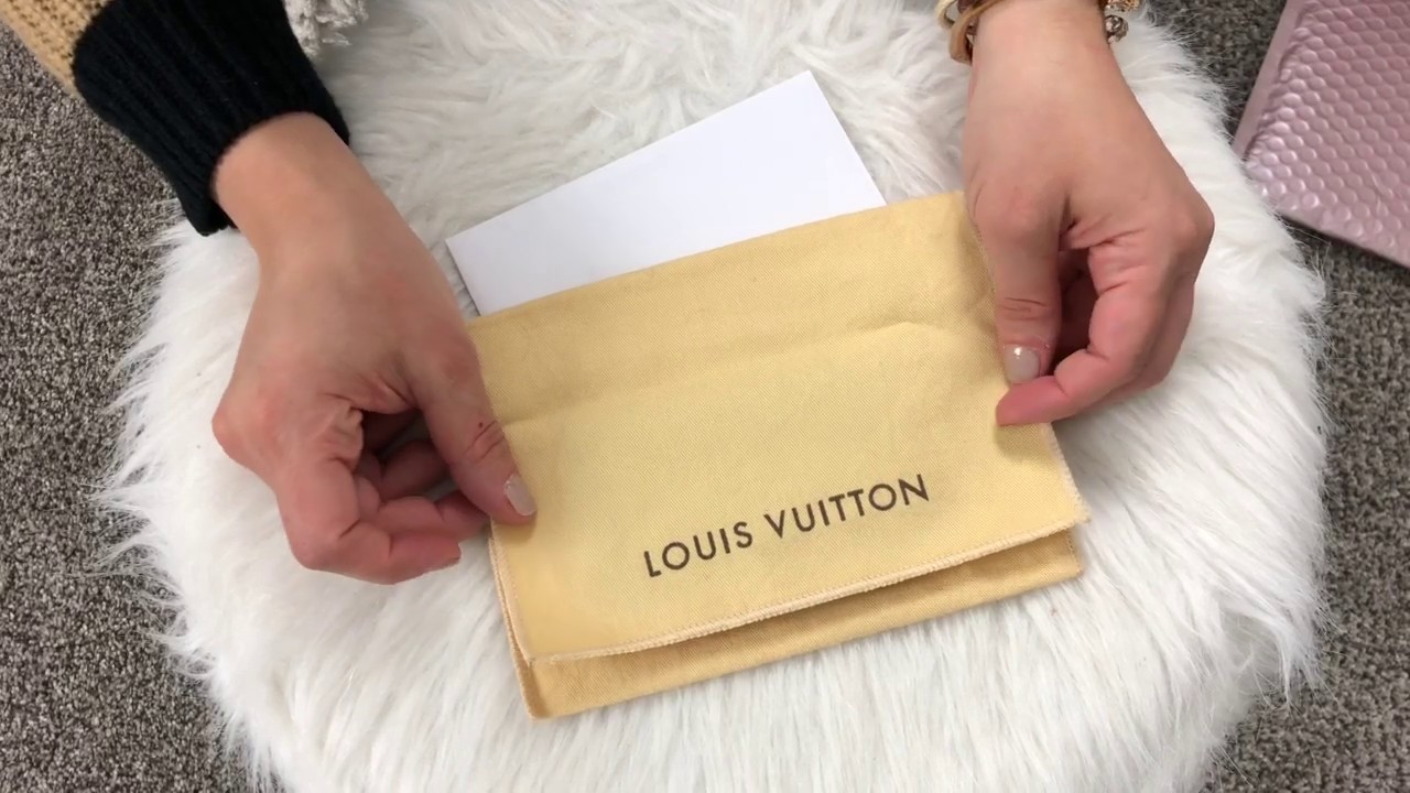 Unboxing Louis Vuitton Cles Coin Purse | Preloved - YouTube