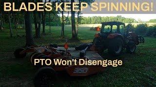 Tractor PTO Will NOT Disengage On My Case IH 75C