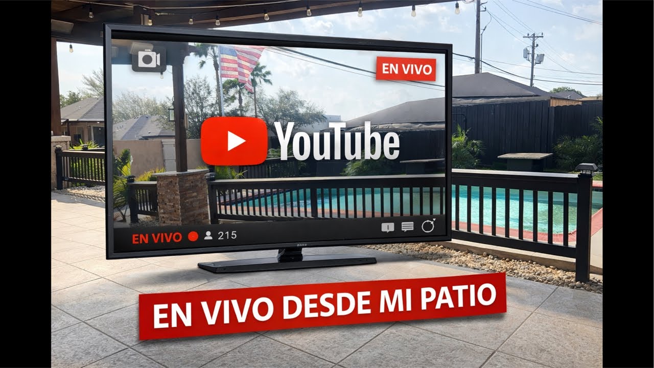 🔴 “EN VIVO DESDE MI PATIO. Limpieza