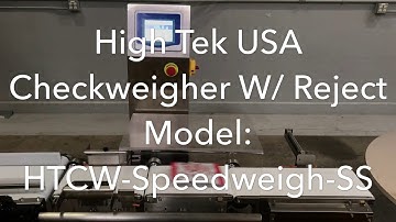 High Tek USA Rotary Pouch Machine & 20 Head Combination Weigher | Flexible Packaging Equipment