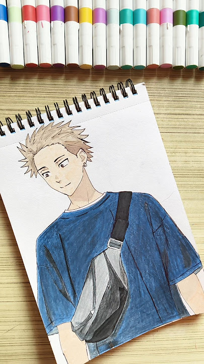 Drawing Rintaro Tsumugi ✨ from The Fragrant Flower Blooms With Dignity👀 ##anime #shorts