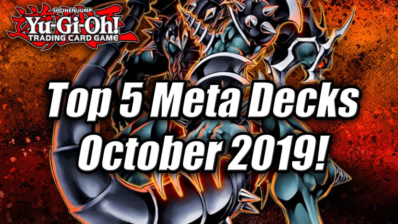Yu-Gi-Oh! Top 5 Meta Decks for the October 2019 Format! Ft.Jesse Kotton! (New October 2019 Banlist)