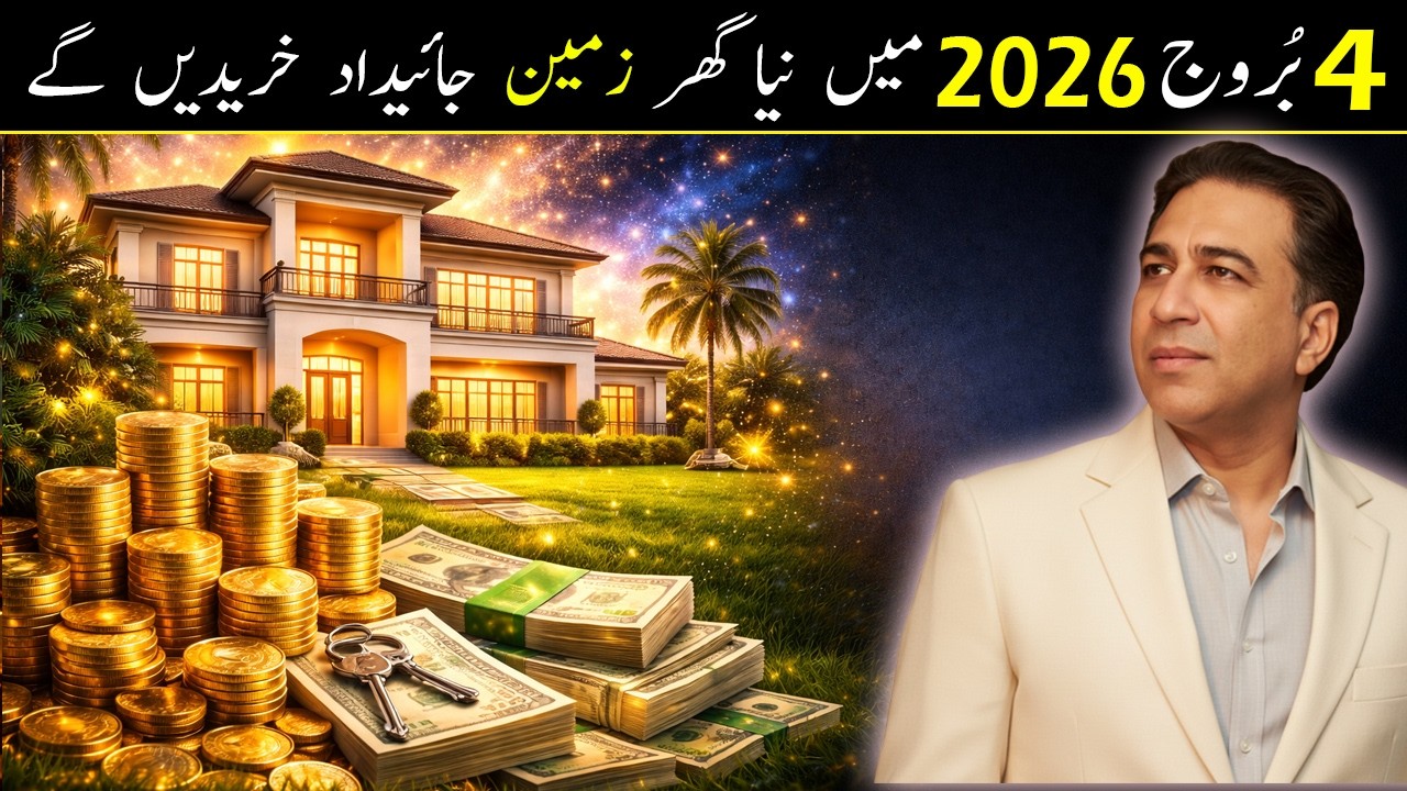 Lucky Zodiac Signs Buying Property in 2026 | Astrologer Syed Haider Jafri