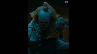 His so evil.. 😈 #shorts #edit #fypシ #pennywise #horror #scary