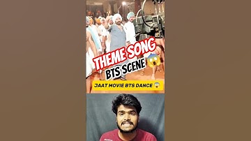 JAAT SONG DANCE BTS 😱 #jaat #jaatmovie #jaatstatus #sunnydeoldailog #randeephooda #urvashirautela