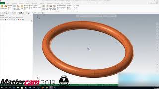Mastercam Surface Modelling - Torus Surface