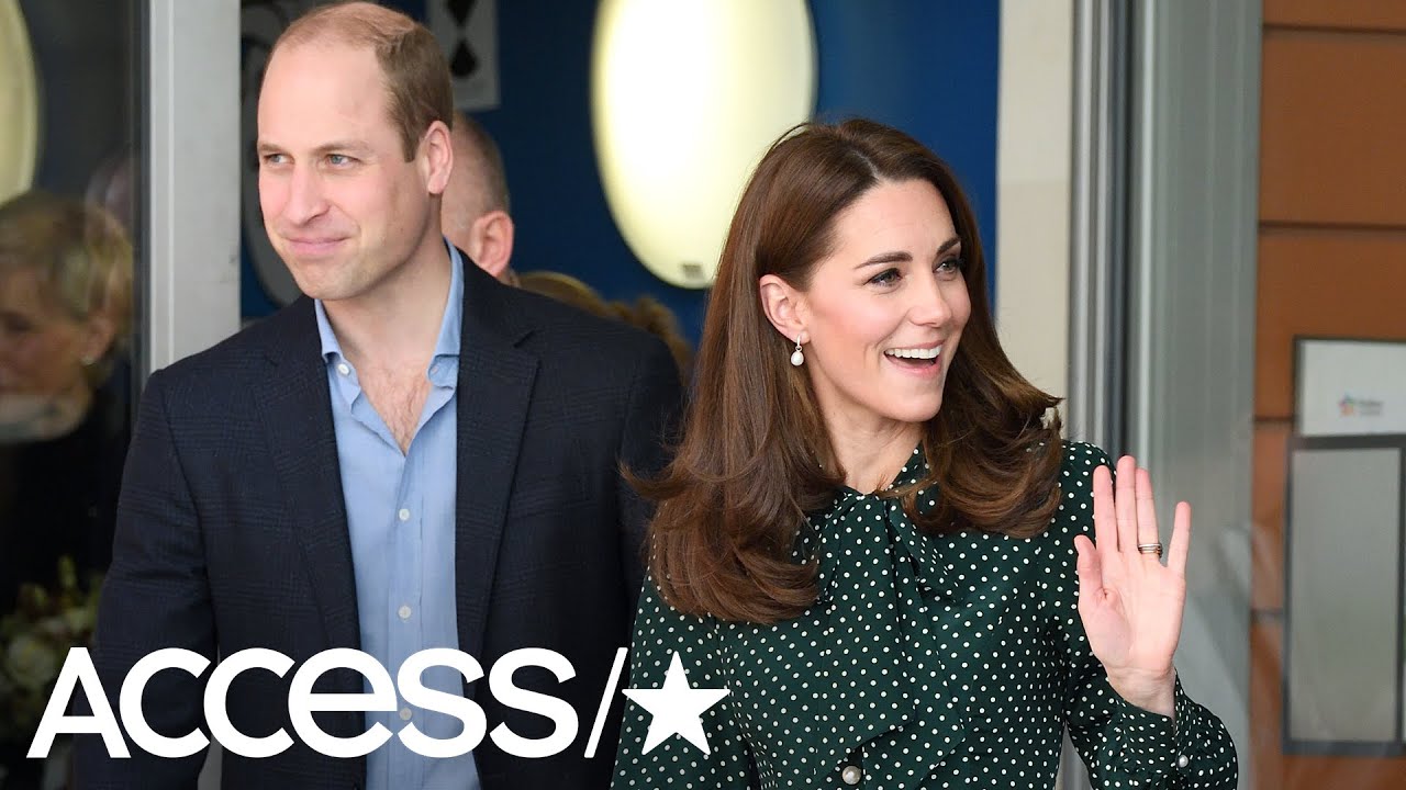 Kate Middleton Gets In The Holiday Spirit In A Green & White Polka Dot Dress | Access