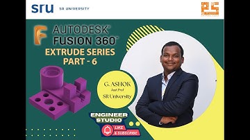 Autodesk Fusion 360 Extrude Tutorial | Extrude Series – Part 6