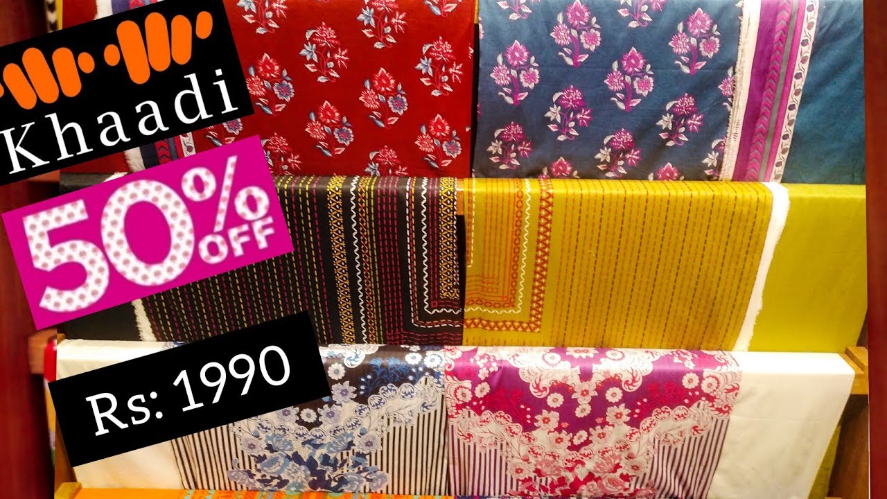 Khaadi New Unstitched Collection ☀ 50 ...