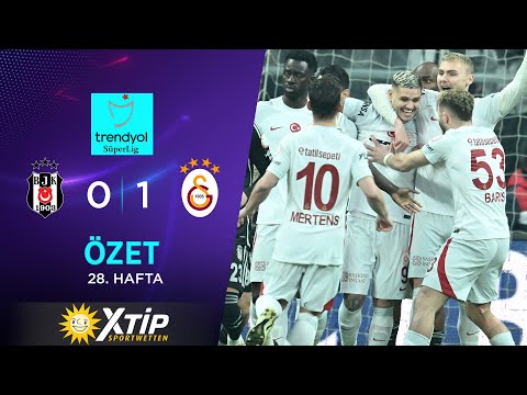 Merkur-Sports | Beşiktaş (0-1) Galatasaray - Highlights/Özet | Trendyol Süper Lig - 2023/24