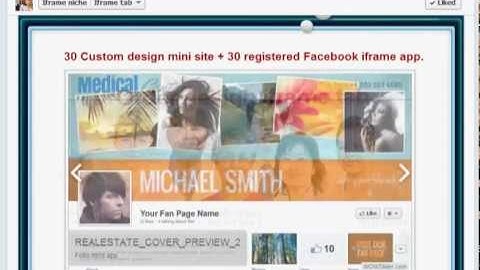 Iframe Timeline  Facebook tab template