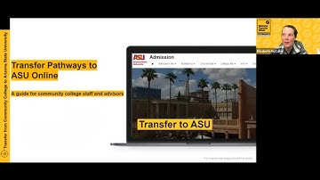 Transfer Pathways to ASU Online: A guide for community college staff and advisors