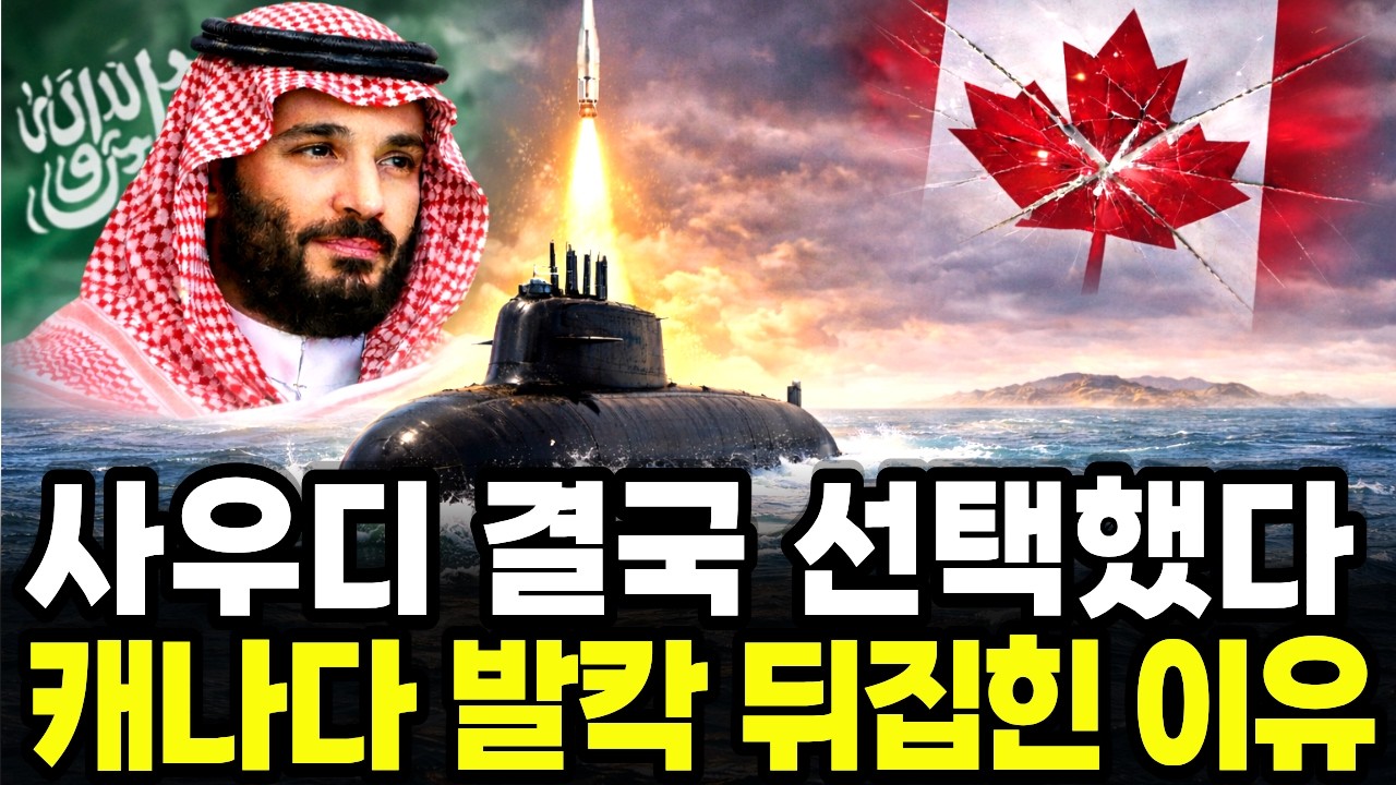 왜 사우디는 한국 잠수함을 노릴까캐나다가 고민에 빠진 이유