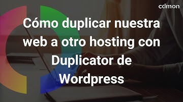 Cómo duplicar nuestra web a otro hosting con Duplicator de Wordpress