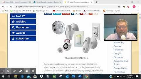 Occupancy Sensor Vs Vacancy Sensor