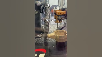 Machine Tool Deburring Process