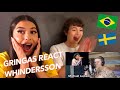 GRINGAS REAGINDO A WHINDERSSON NUNES IMITANDO CANTORES INTERNACIONAS! MUITO ENGRAÇADO!!!