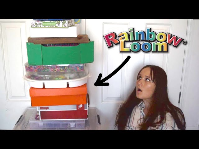 Updated Rainbow Loom Storage! 