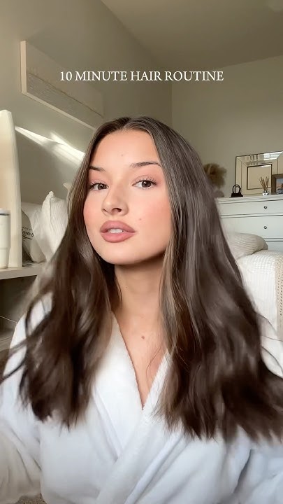  10 minute straightener curl tutorial #hair #flatironcurls #tutorial ...