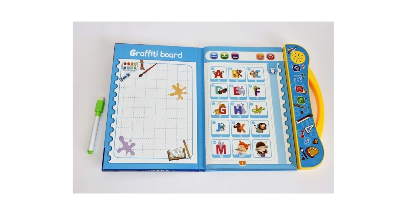interactive electronic English learning sound book.