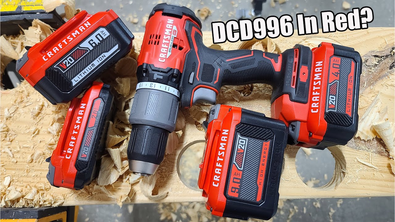 V20* Cordless Brushless 1/2-in Hammerdrill Kit (2 Batteries)