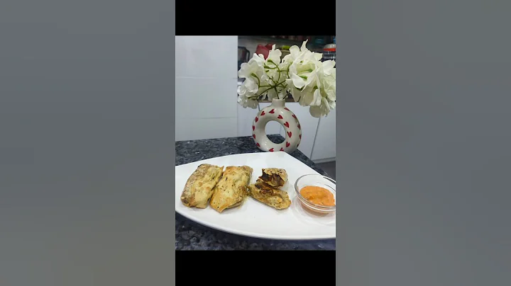 Papad Spring Rolls🫔 #PapadSpringRoll#AirFryerRecipe #Appetizer#EasyRecipe#Foodie#food #recipe#fusion