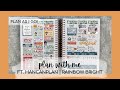 PLAN WITH ME | plan as i go in my planning roses planner! | FT. HANCANPLAN | tattooed teacher plans