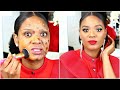 EXTREME TRANSFORMATION : YOU ONLY NEED THESE BRUSHES FOR A FLAWLESS FULL FACE OF MAKEUP | OMABELLETV