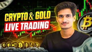 Crypto &amp; Gold Trading Live  || 3 MAY || tradervikash