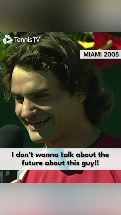 Roger Federer KNEW How Great Rafa Nadal Would Become 🔮