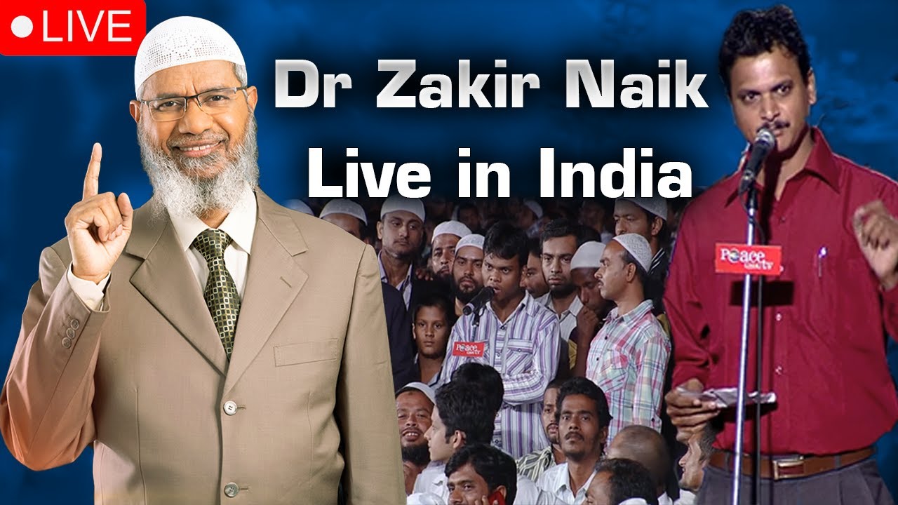 🔴Dr Zakir Naik Hindi Live