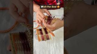 Jelly Wine Glass Chudi Set 🍷| #shorts #bangles #chuda #viral #youtubeshorts #chudidesign @rbbangle