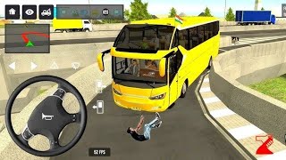 🔥 Bus Simulator 2026 | Dangerous Hill Road Bus Driving Challenge screenshot 1