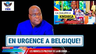 URGENT! TSHISEKEDI CONVOQUE A BELGIQUE /JOSEPH KABILA A KANGI MASOLO