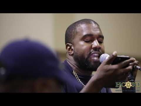 Kanye West performs at Harris County jails