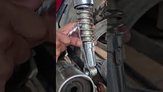 Smart Worker Technique Easy Shock Breaker Repair Process Using Simple Tools #shorts