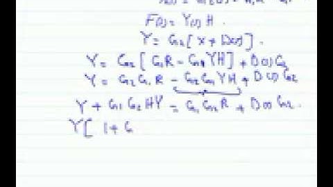 Control System Lecture 5 5 Analysis of block Diagram‬   YouTube