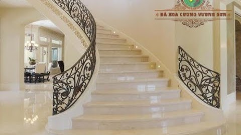 Mẫu Đá Hoa Cương Cầu Thang Đẹp - Thi công cầu thang đẹp giá rẻ