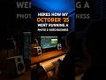 Here's How My October 2025 went running a photo & video business #videographer #photography