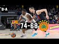 Barcelona - Panathinaikos 74-68 | Full Highlights | Euroleague Round 14 | 16.12.2022