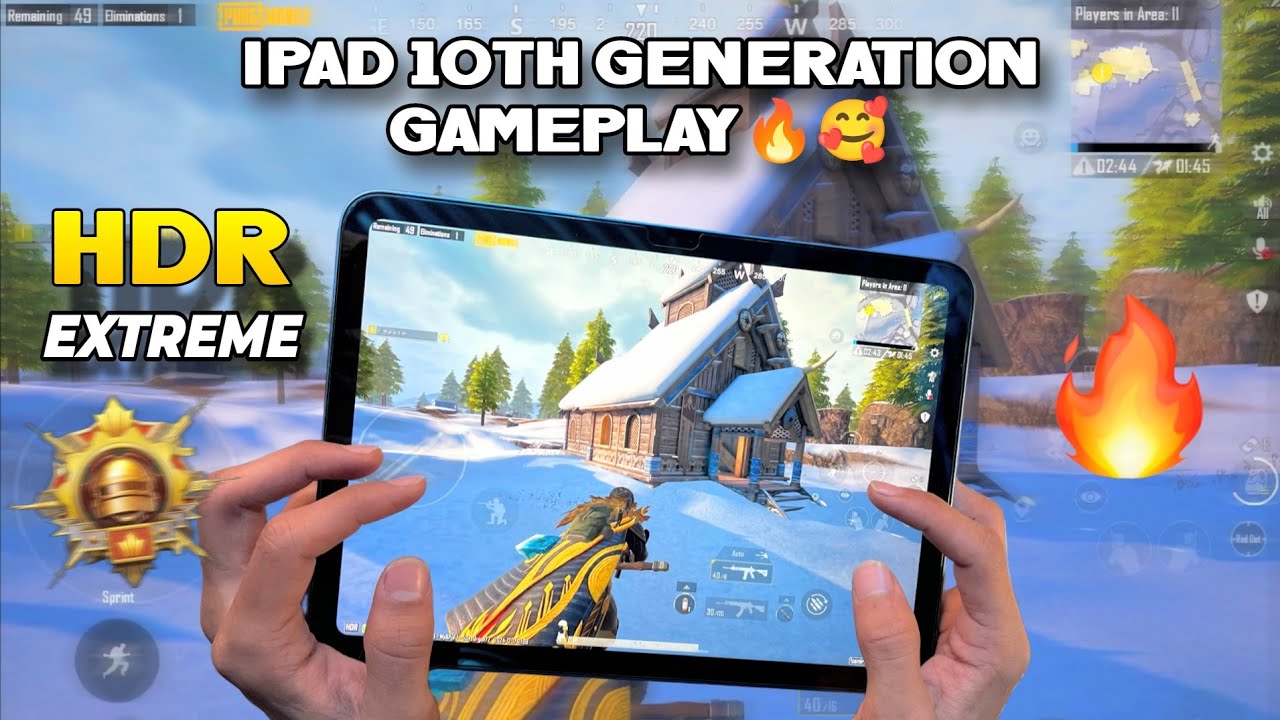 iPad 10th Generation 3.5 Gameplay Bgmi/pubg Mobile | iPad 10 bgmi Test ...