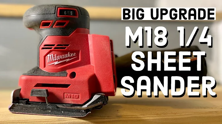 Milwaukee M18 1/4 Sheet Sander Review 2649-20 | The Details Matter