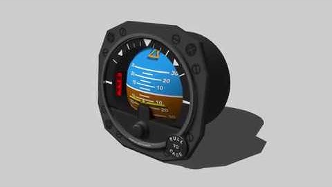 Artificial Horizon Model 1 Animation 1