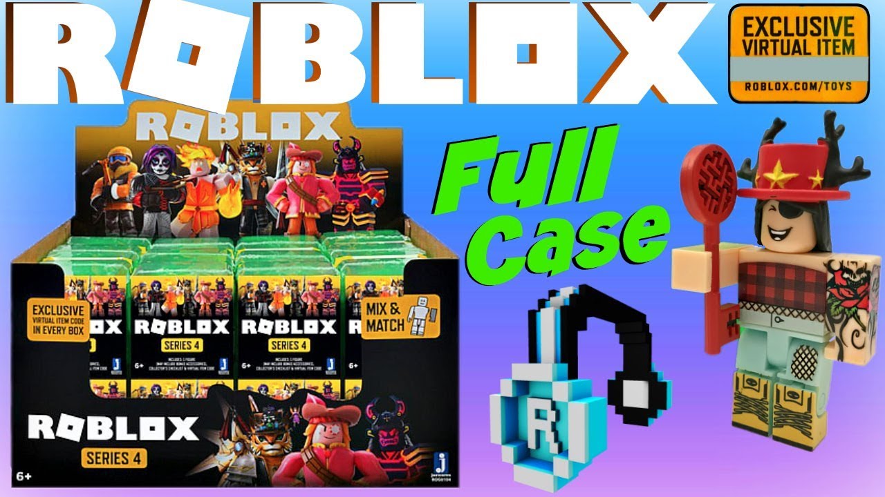 Roblox Celebrity Series 4 Blind Boxes Full Case Code Items