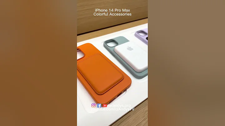 iPhone 14 Pro Max Colorful Cases Remix MagSafe Wallet! Leather and Silicone @Apple