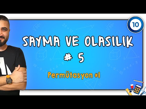 Sayma ve Olasılık 5 | Permütasyon 1 | 10.SINIF MATEMATİK | Rehber Matematik