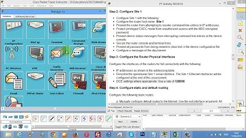 CCNA4 RSE Practice Skills Assessment   PT Type B