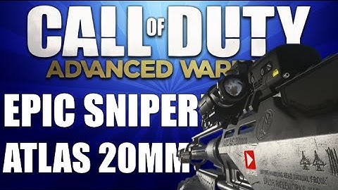 Call of Duty: Advanced Warfare Best Sniper! Atlas 20MM Sniper Rifle