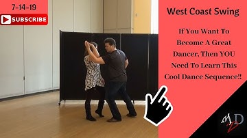Learn These Dance Moves & Become A Dance Professional! - West Coast Swing - Elbow Catch