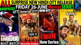 SURPRISE FRIDAY NEW OTT Release 26June l RajaShivaji-PerfectFamily2-DugDug-SupergirlHindiMovieSeries